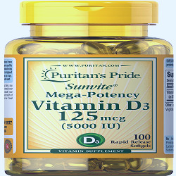 Puritan's Pride Vitamin D3 5000 IU - Walmart.com